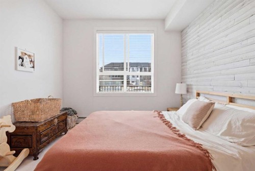 104-20 Walgrove Walk Se, Calgary, AB - Indoor Photo Showing Bedroom