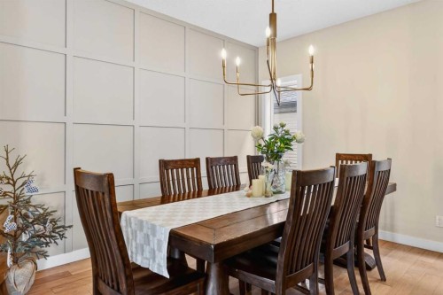 204 Walden Landing Se, Calgary, AB - Indoor Photo Showing Dining Room