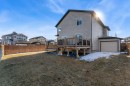 140 Rainbow Falls Heath, Chestermere, AB  - Outdoor With Deck Patio Veranda 