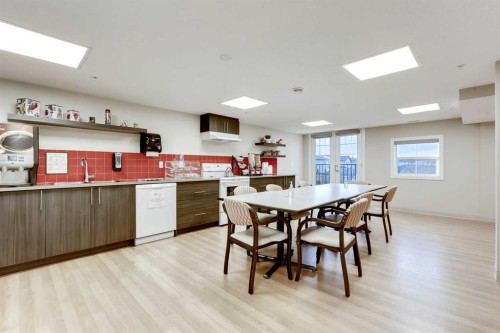 404-2635 Eversyde Avenue Sw, Calgary, AB - Indoor Photo Showing Dining Room