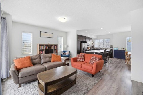 301 Nolanlake Villas Nw, Calgary, AB - Indoor Photo Showing Living Room