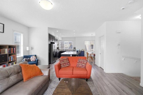 301 Nolanlake Villas Nw, Calgary, AB - Indoor Photo Showing Living Room
