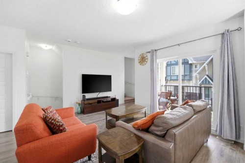 301 Nolanlake Villas Nw, Calgary, AB - Indoor Photo Showing Living Room