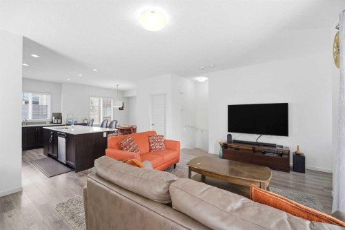 301 Nolanlake Villas Nw, Calgary, AB - Indoor Photo Showing Living Room