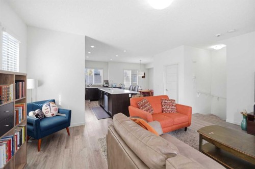 301 Nolanlake Villas Nw, Calgary, AB - Indoor Photo Showing Living Room