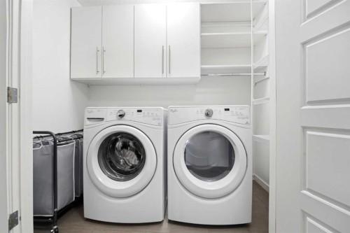 301 Nolanlake Villas Nw, Calgary, AB - Indoor Photo Showing Laundry Room