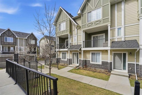 301 Nolanlake Villas Nw, Calgary, AB - Outdoor With Balcony With Facade