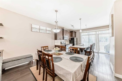 37 Skyview Ranch Gardens Ne, Calgary, AB - Indoor Photo Showing Dining Room