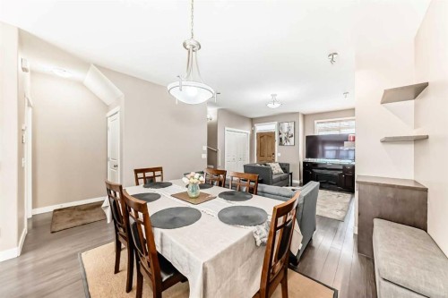37 Skyview Ranch Gardens Ne, Calgary, AB - Indoor Photo Showing Dining Room
