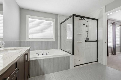196 Evansborough Way Nw, Calgary, AB - Indoor Photo Showing Bathroom