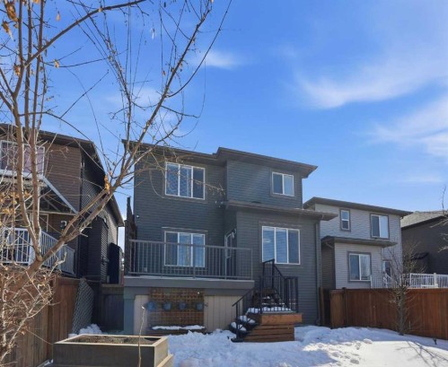 196 Evansborough Way Nw, Calgary, AB - Outdoor With Deck Patio Veranda