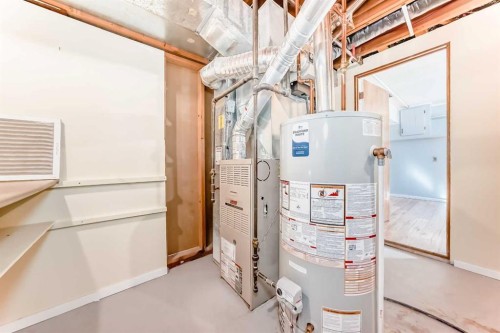 60 Huntham Road Ne, Calgary, AB - Indoor Photo Showing Basement