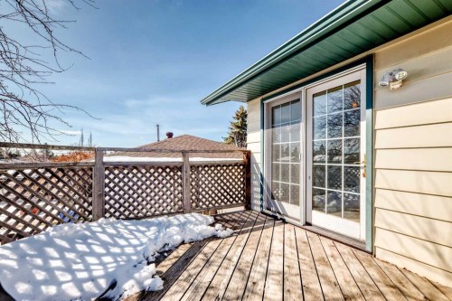 60 Huntham Road Ne, Calgary, AB - Outdoor With Deck Patio Veranda With Exterior
