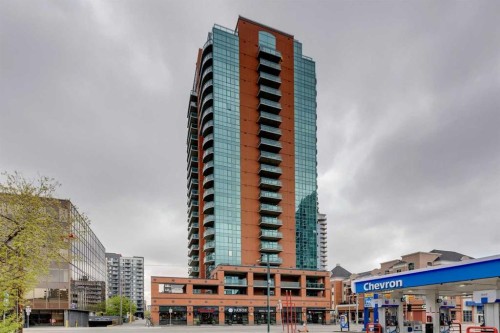 1701-836 15 Avenue, Calgary, AB - Outdoor With Facade