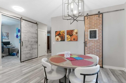173 Auburn Sound Close Se, Calgary, AB - Indoor Photo Showing Dining Room