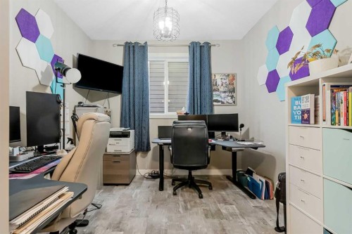 173 Auburn Sound Close Se, Calgary, AB - Indoor Photo Showing Office