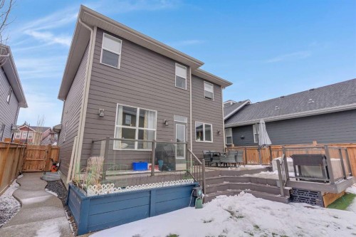 173 Auburn Sound Close Se, Calgary, AB - Outdoor With Deck Patio Veranda