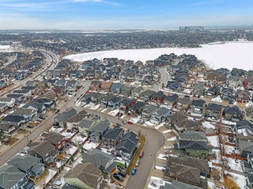 173 Auburn Sound Close Se, Calgary, AB - Outdoor With Body Of Water With View