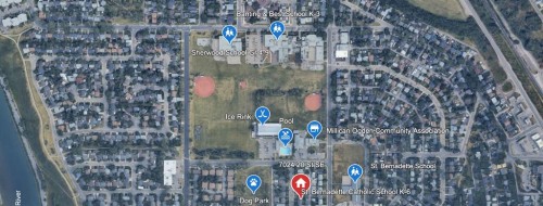 7024 20 Street Se, Calgary, AB - Outdoor With View