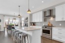 21 Masters Place Se, Calgary, AB  - Indoor Photo Showing Kitchen With Upgraded Kitchen 