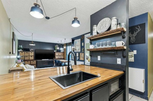 203-431 1 Avenue Ne, Calgary, AB - Indoor Photo Showing Kitchen