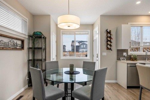 265 Seton Circle Se, Calgary, AB - Indoor Photo Showing Dining Room