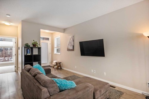 265 Seton Circle Se, Calgary, AB - Indoor Photo Showing Living Room