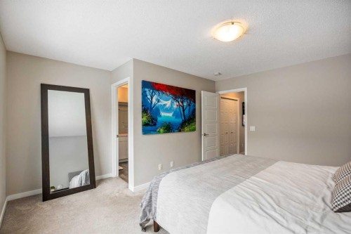 265 Seton Circle Se, Calgary, AB - Indoor Photo Showing Bedroom