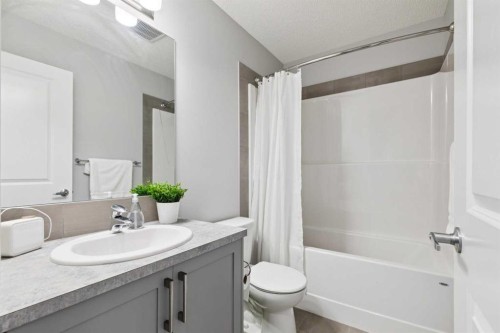 27 Masters Manor Se, Calgary, AB - Indoor Photo Showing Bathroom