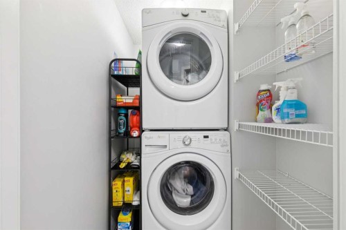 27 Masters Manor Se, Calgary, AB - Indoor Photo Showing Laundry Room