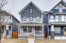 27 Masters Manor Se, Calgary, AB  - Outdoor With Deck Patio Veranda With Facade 