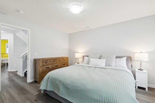 27 Masters Manor Se, Calgary, AB - Indoor Photo Showing Bedroom