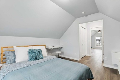 27 Masters Manor Se, Calgary, AB - Indoor Photo Showing Bedroom