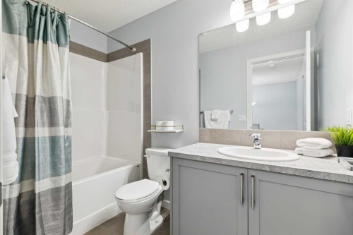 27 Masters Manor Se, Calgary, AB - Indoor Photo Showing Bathroom