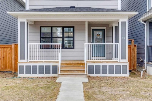 27 Masters Manor Se, Calgary, AB - Outdoor With Deck Patio Veranda