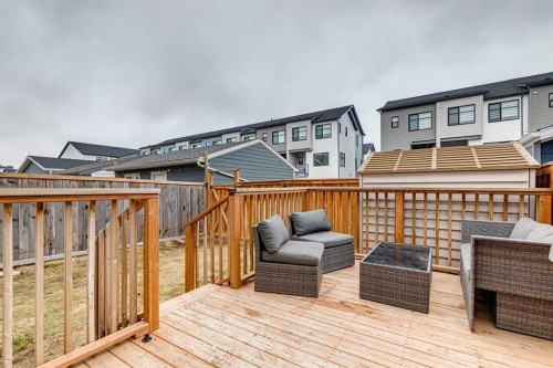 27 Masters Manor Se, Calgary, AB - Outdoor With Deck Patio Veranda With Exterior