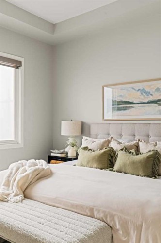 106-55 Fireside Circle, Cochrane, AB - Indoor Photo Showing Bedroom