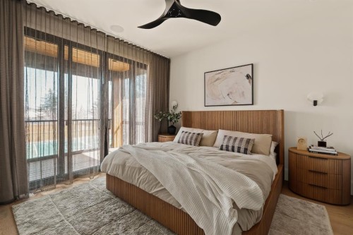 6 Stanley Crescent Sw, Calgary, AB - Indoor Photo Showing Bedroom