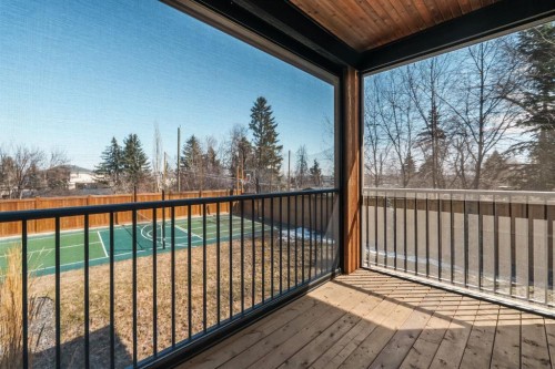 6 Stanley Crescent Sw, Calgary, AB - Outdoor With Deck Patio Veranda With Exterior