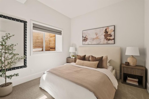 6 Stanley Crescent Sw, Calgary, AB - Indoor Photo Showing Bedroom