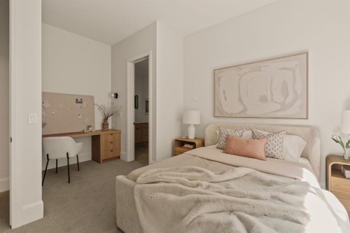 6 Stanley Crescent Sw, Calgary, AB - Indoor Photo Showing Bedroom