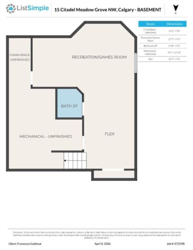 15 Citadel Meadow Grove Nw, Calgary, AB - Other