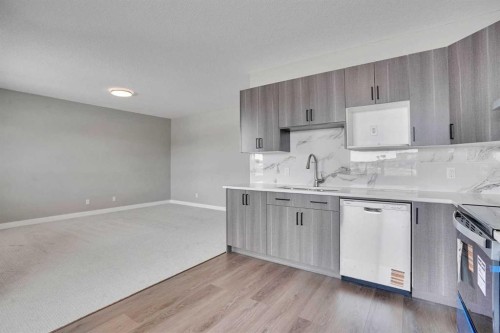 47 Corner Meadows Row Ne, Calgary, AB - Indoor Photo Showing Kitchen With Upgraded Kitchen