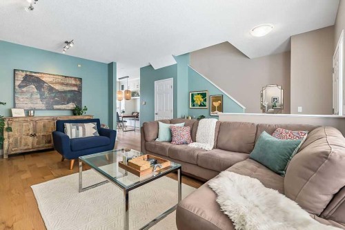 119 Citadel Lane Nw, Calgary, AB - Indoor Photo Showing Living Room