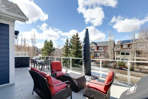 279 Coopers Hill Sw, Airdrie, AB - Outdoor With Deck Patio Veranda