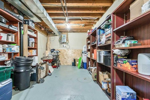 141 Shawfield Way Sw, Calgary, AB - Indoor Photo Showing Basement