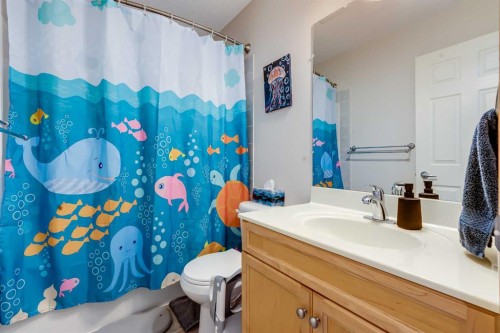 96 Chapala Square Se, Calgary, AB - Indoor Photo Showing Bathroom