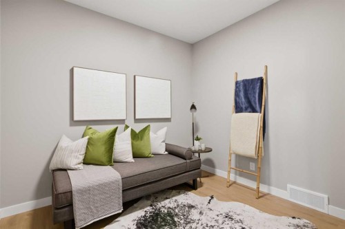 147 Belvedere Crescent Se, Calgary, AB - Indoor Photo Showing Bedroom