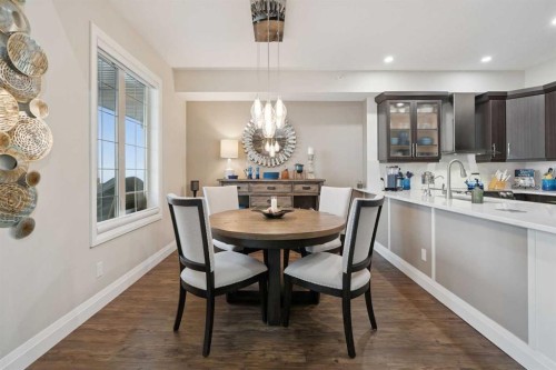 2410-15 Sunset Square, Cochrane, AB - Indoor Photo Showing Dining Room