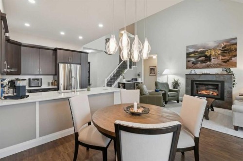 2410-15 Sunset Square, Cochrane, AB - Indoor Photo Showing Dining Room